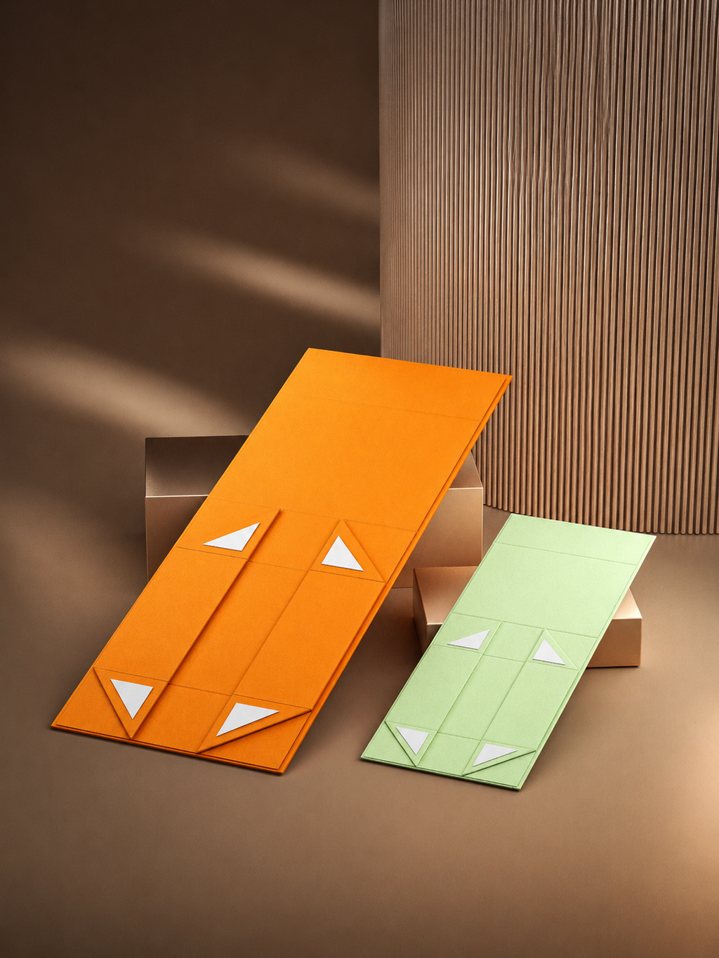 Custom Foldable Book Style Box | Four Size