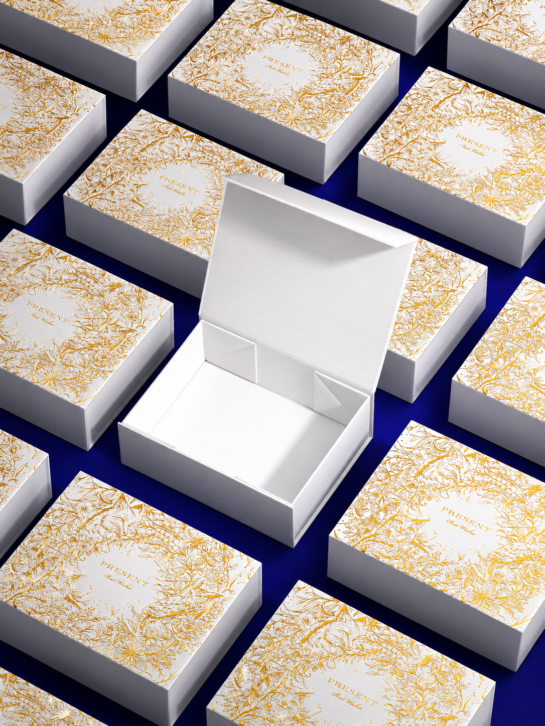 Custom Foldable Book Style Box | 9" × 7" × 3.1" | Fully Customizable