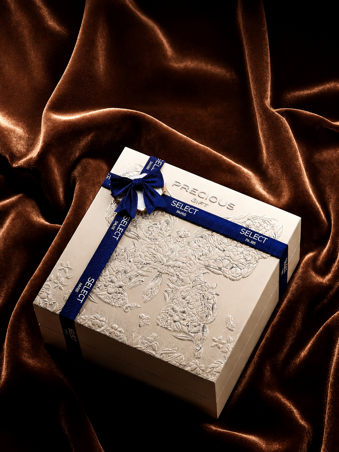 Custom Lid and Base Box | 7" × 7" × 1.7" | Jewelry Display | Product Replaceable